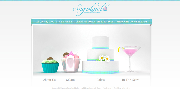 Bakery Web Design