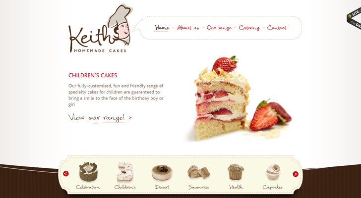 Bakery Web Design