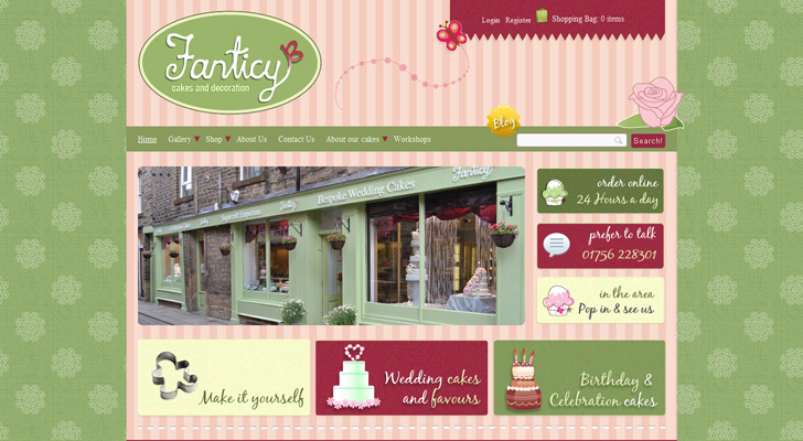 Bakery Web Design