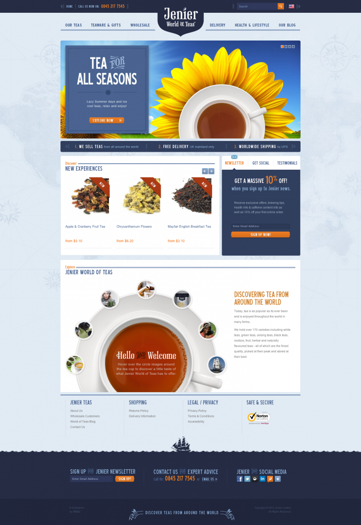 Top 5 eCommerce Website Designs of 2013