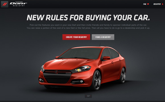 dodge dart registry