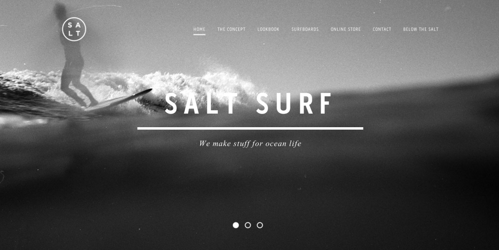 Salt Surf Screenshot_Homepage