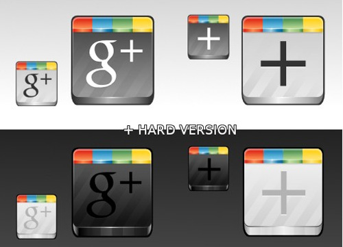 google plus icons