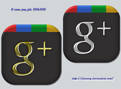 google plus icons