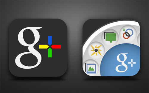 google plus icons