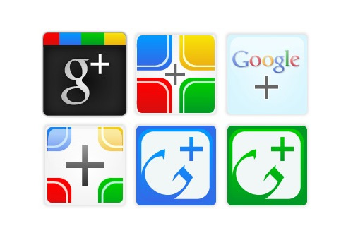 google plus icons