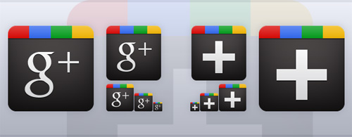 google plus icons