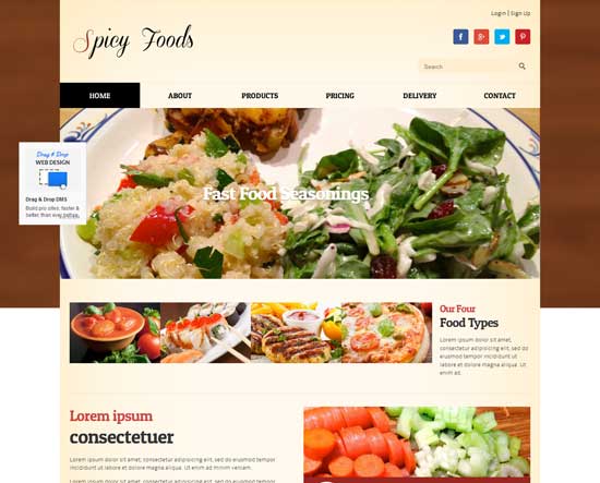 Spicy-Food--free-food-corners-responsive-Website-Template