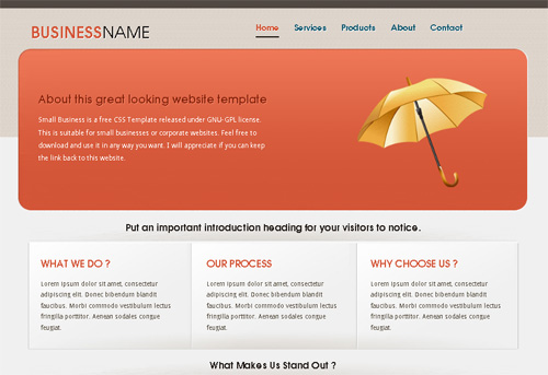 free html5 templates