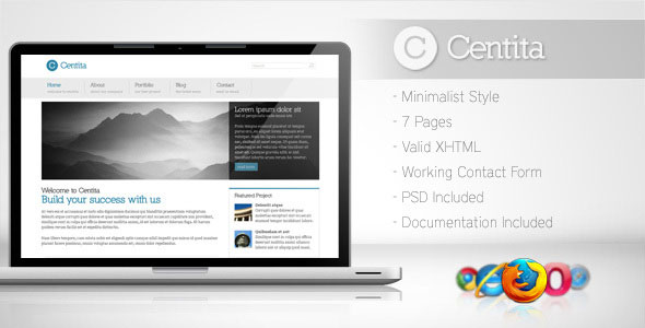 Centita - Minimalist Business Template