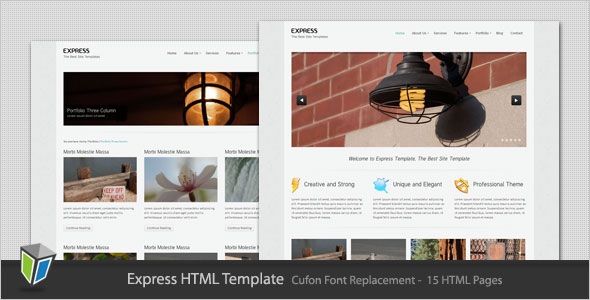 Express - Clean Minimalist Business HTML Template