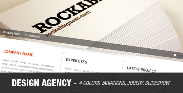 Design Agency Template