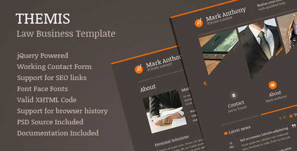 Themis - Law Business Template