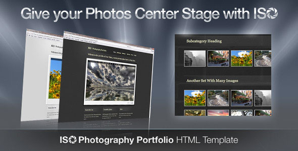 ISO Photography Portfolio - HTML