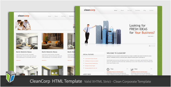 Cleancorp - Corporate Business HTML Template