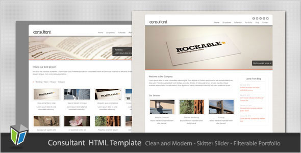 Consultant - Corporate Business HTML Template