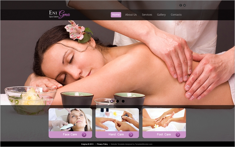 30 best free beauty website templates