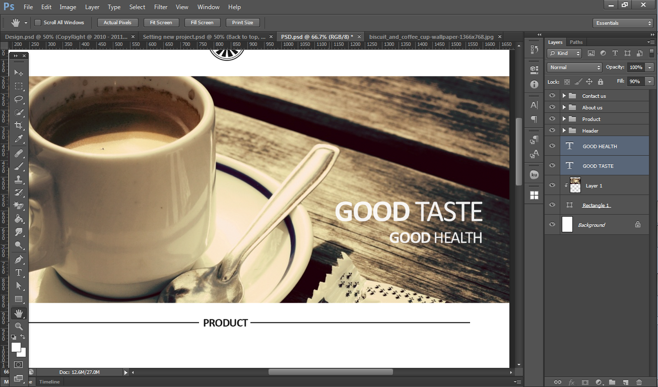 Hướng dẫn thiết kế Website bán Cà phê