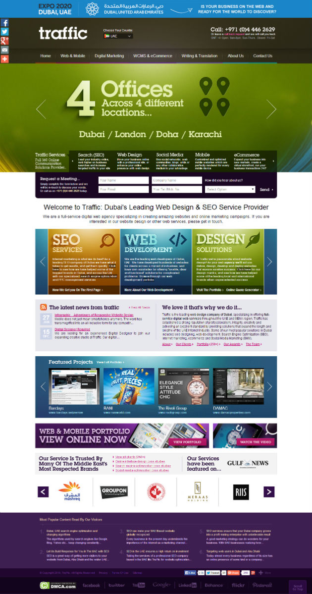 15 Thiết kế web đẹp mắt và marketing hiệu quả