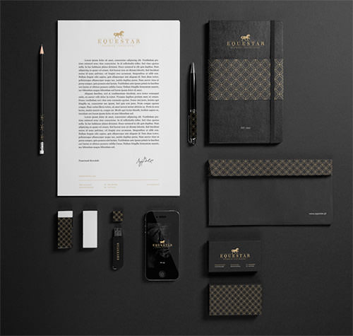 bộ nhận diện thương hiệu Corporate Identity Design Package 10