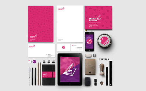 bộ nhận diện thương hiệu DSV - Digital Agency Branding