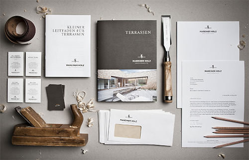 bộ nhận diện thương hiệu Mareiner Holz - Corporate Identity & Design