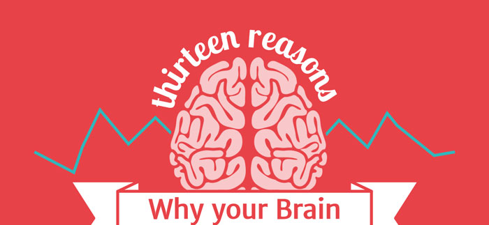 13 Reasons Why Your Brain Craves Infographics scroll based site design