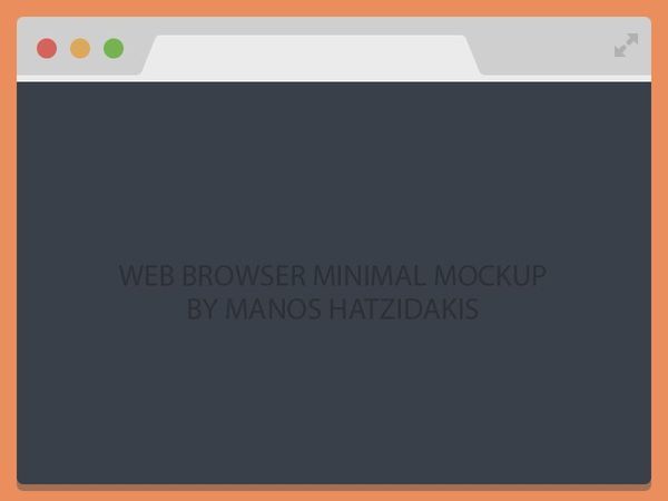 23 Mockup trình duyệt web để xem trước thiết kế web (P.1)