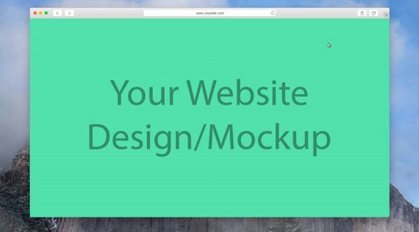 23 Mockup trình duyệt web để xem trước thiết kế web (P.1)
