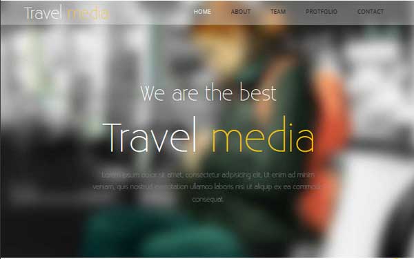 travel media thiet ke website du lịch