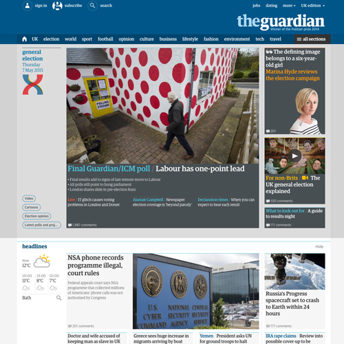 guardian thiet ke website dep