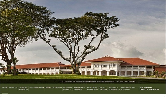 Capella Hotels thiet ke website khach san