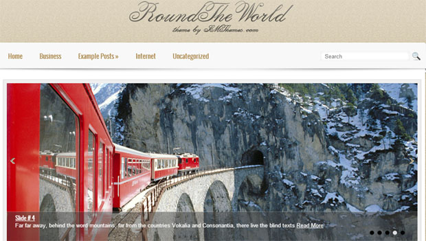 round the world tourism wordpress responsive theme thiet ke web du lich