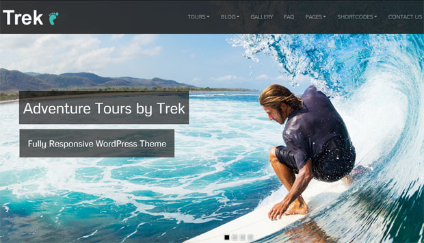 trek tourism wordpress responsive theme thiet ke web du lich