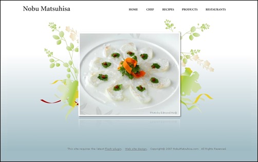 matsuhisa asian restaurant website designs thumb thiet ke web nha hang