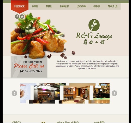 r g lounge best restaurant website3 thumb thiet ke web nha hang