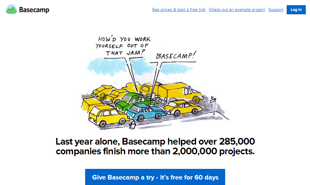basecamp com homepage thiet ke web ban hang