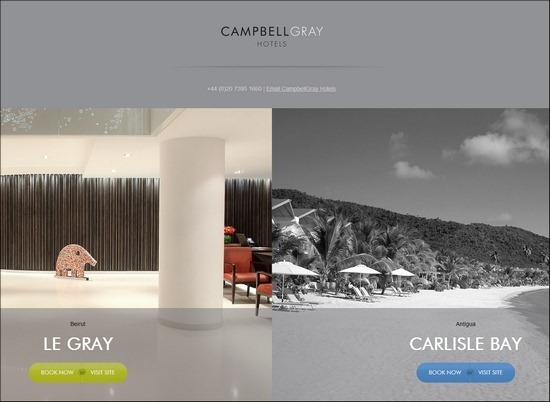 Trang web khách sạn campbell-gray-hotels