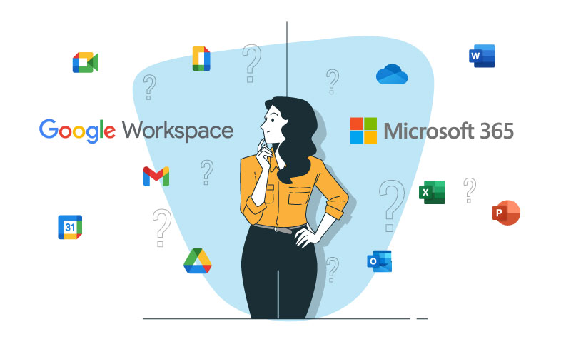 Google Workspace và Microsoft 365: bên nào hiệu quả hơn?
